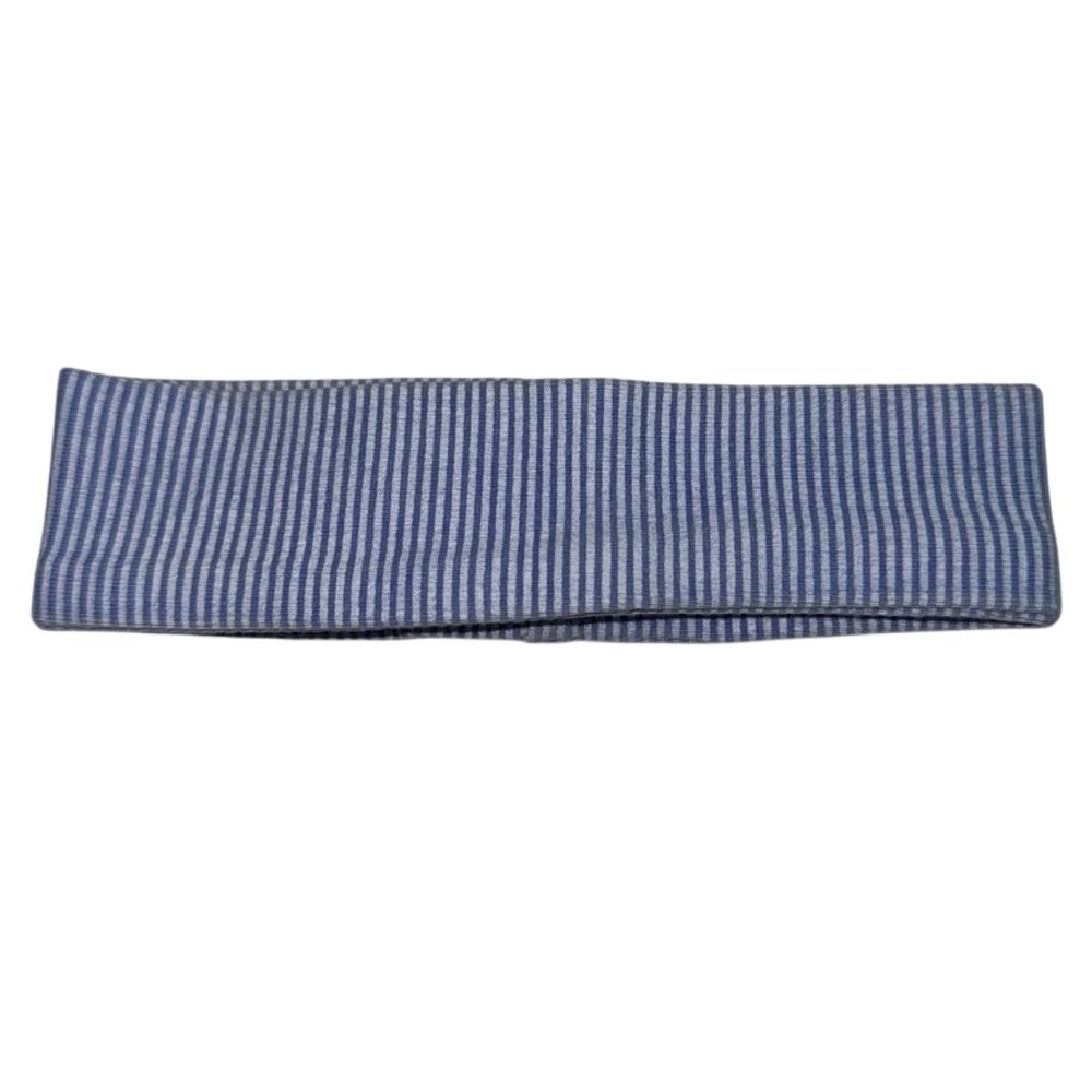 Fresh Produce Blue and White Striped Hair Accessory / Hair Tie